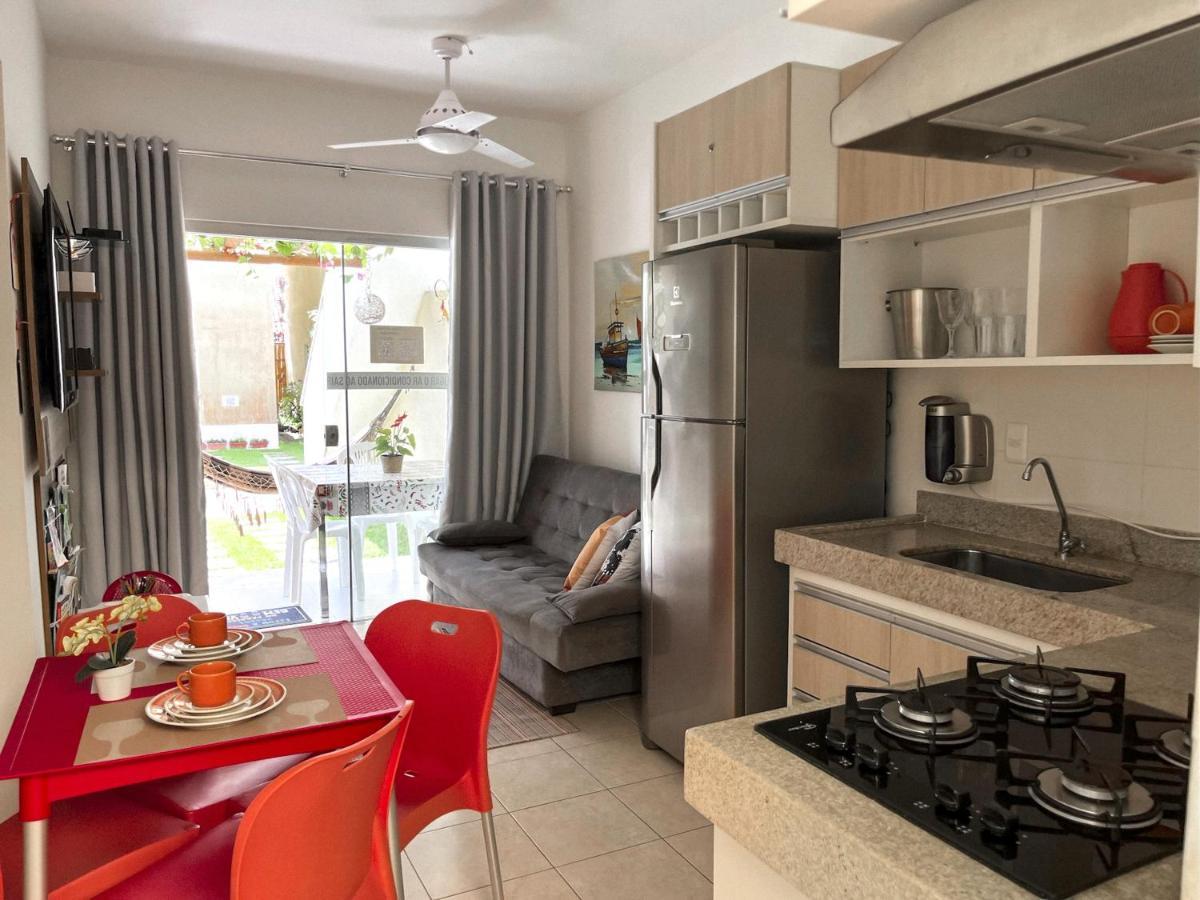 Promocao No Pedacinho Do Paraiso - Cond Praia Dos Corais - 200M Praias C Vermelha E Muta, Prox Cabana Dos Corais - Apto Terreo, 2 Quartos Com Ar-Condicionado, Area Gourmet Com Churrasqueira, Cozinha Completa, Wi-Fi 200 Mbps Apartment Порто Сегуро Екстериор снимка